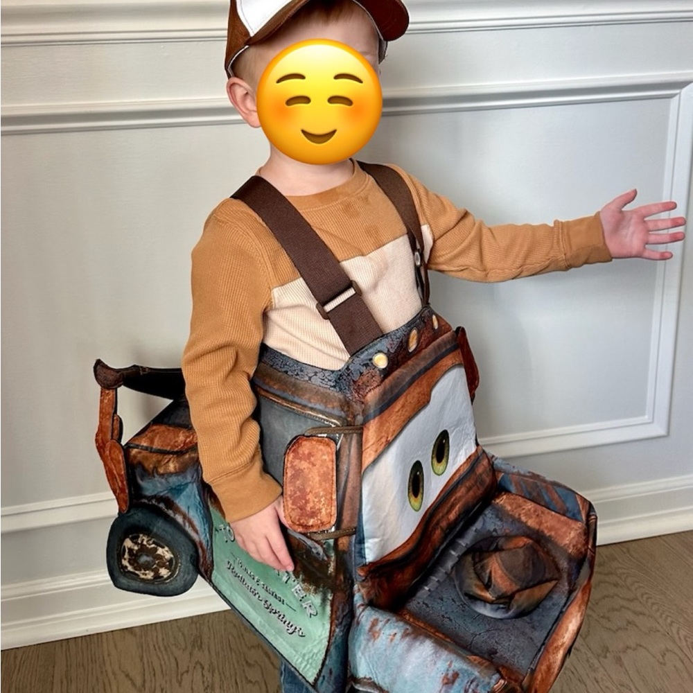COPY - Tow Mater ride along costume and hat